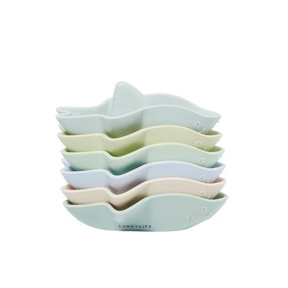 Sunnylife badeleketøy, Flytende båter - Float the sea - Blue/lime