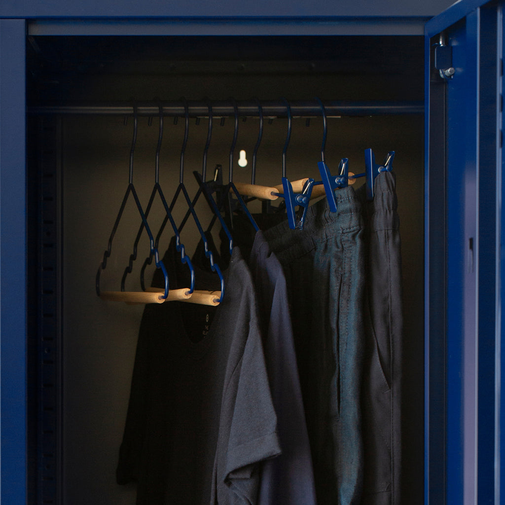 Mustard Made Kids topphengere, 10-pakning barnekleshengere - Navy