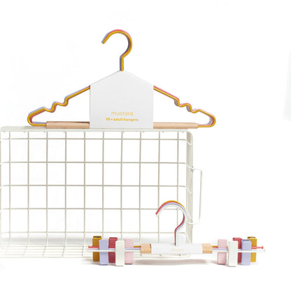 Mustard Made Kids Top-henger, 10 stk. barnekleshengere, Summer