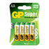GP Super Alkaline AA batterier, 4 pak