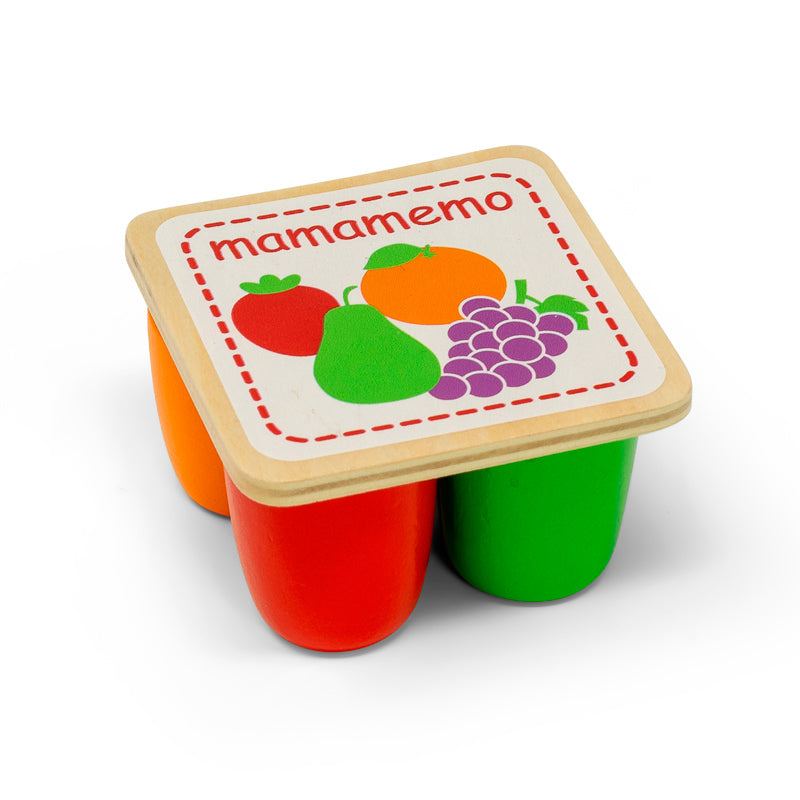 MaMaMeMo lekemat i tre, miniyoghurt