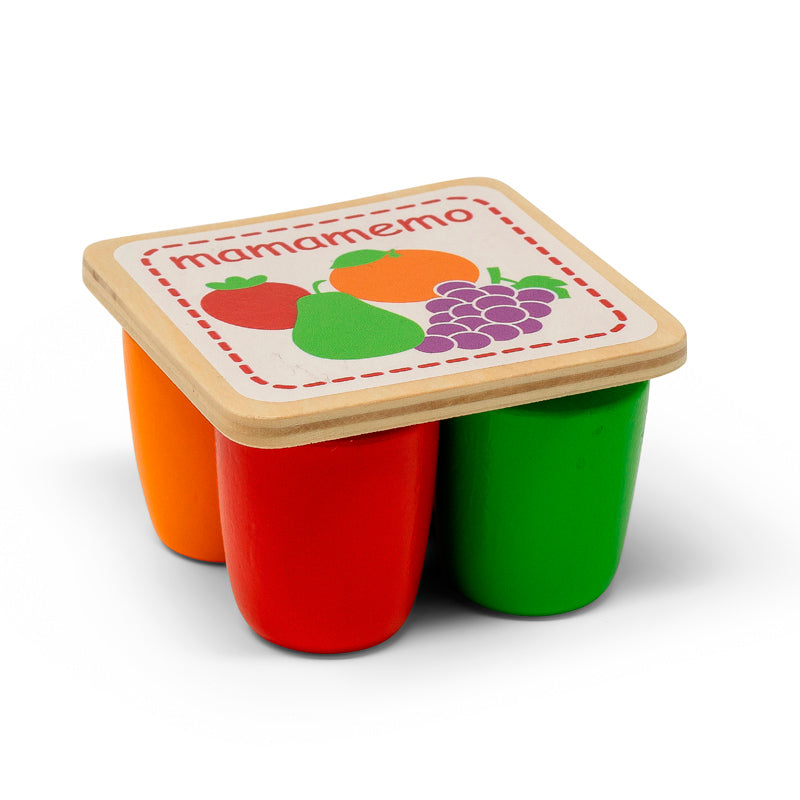 MaMaMeMo lekemat i tre, miniyoghurt