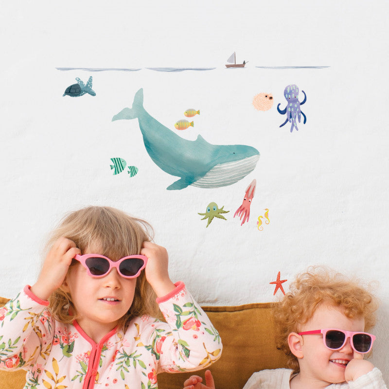 Mimi Lou veggklistremerke, Just a Touch - The Ocean