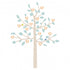 Mimi Lou wallsticker, Giant family tree - Baby blue