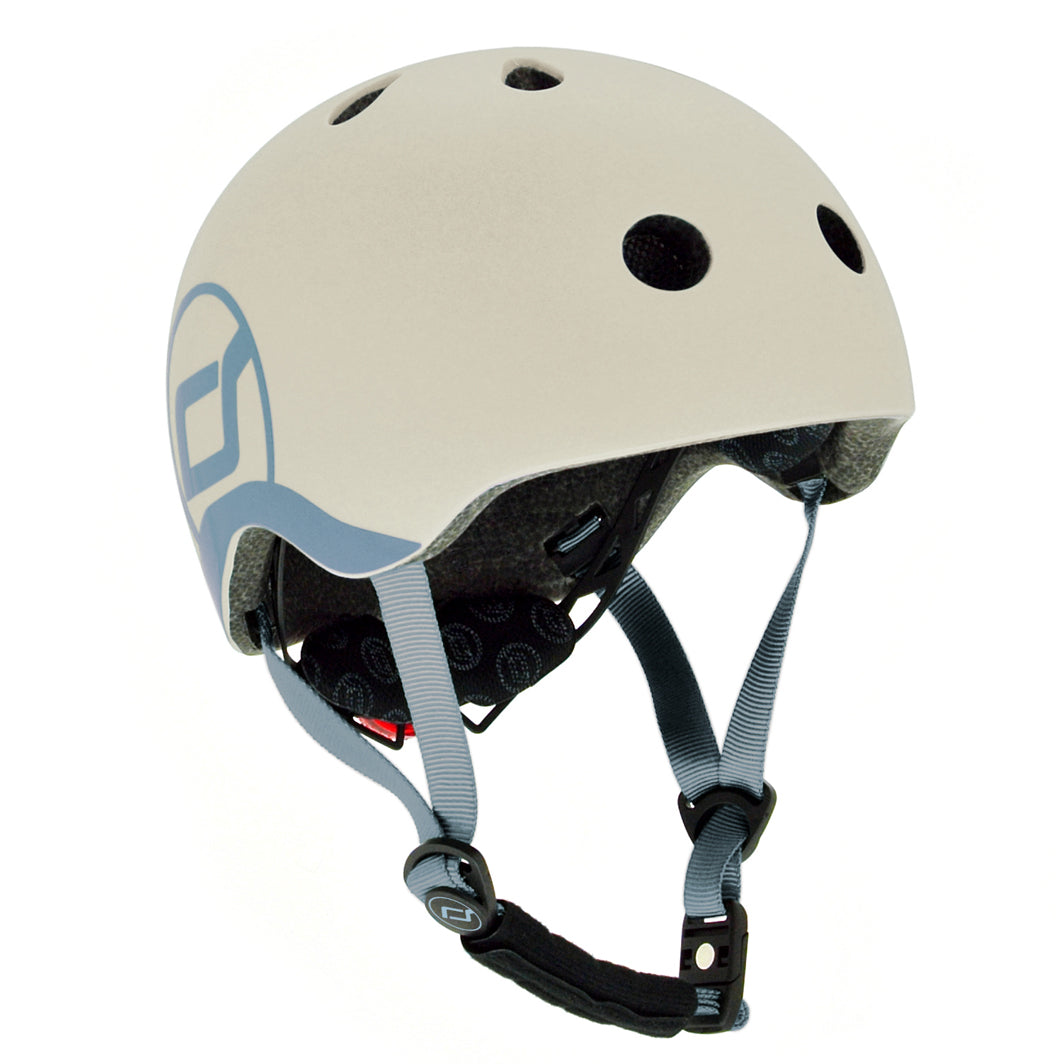 Scoot and Ride cykelhjelm i farven Ash, flere modeller