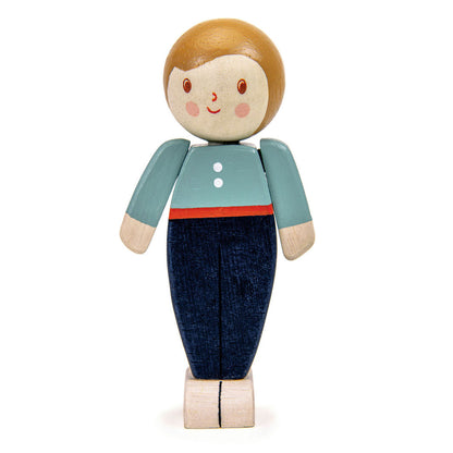 Tender Leaf dukke til dukkehus, We Are Family - Ivory Father