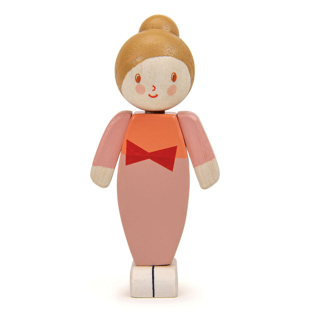 Tender Leaf tredukke til dukkehus, We Are Family - Ivory Mother