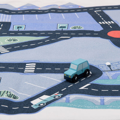 Moulin Roty Leketeppe med bilbane, Avenue du Moulin