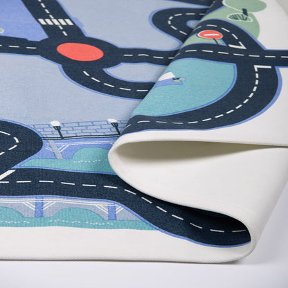 Moulin Roty Leketeppe med bilbane, Avenue du Moulin