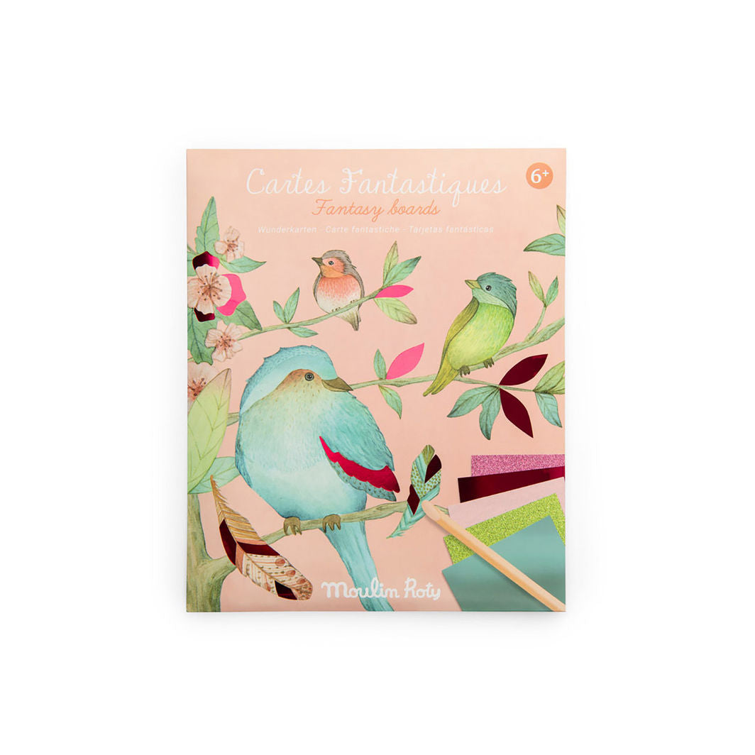 Moulin Roty overføringsark, Fantasy Board Dekorark - Les Rosalies