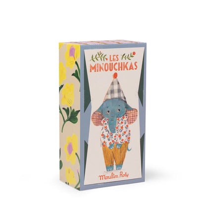 Moulin Roty tøydyr, Elefant 25 cm - Pablo Les Minouchkas