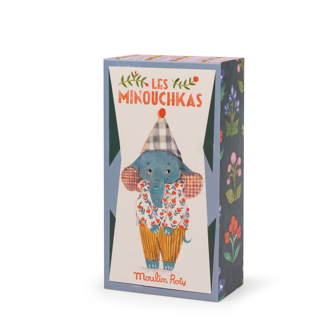 Moulin Roty tøydyr, Elefant 25 cm - Pablo Les Minouchkas