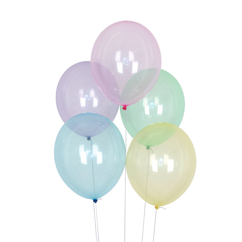 My Little Day balloner, Pastel mix - 10 stk