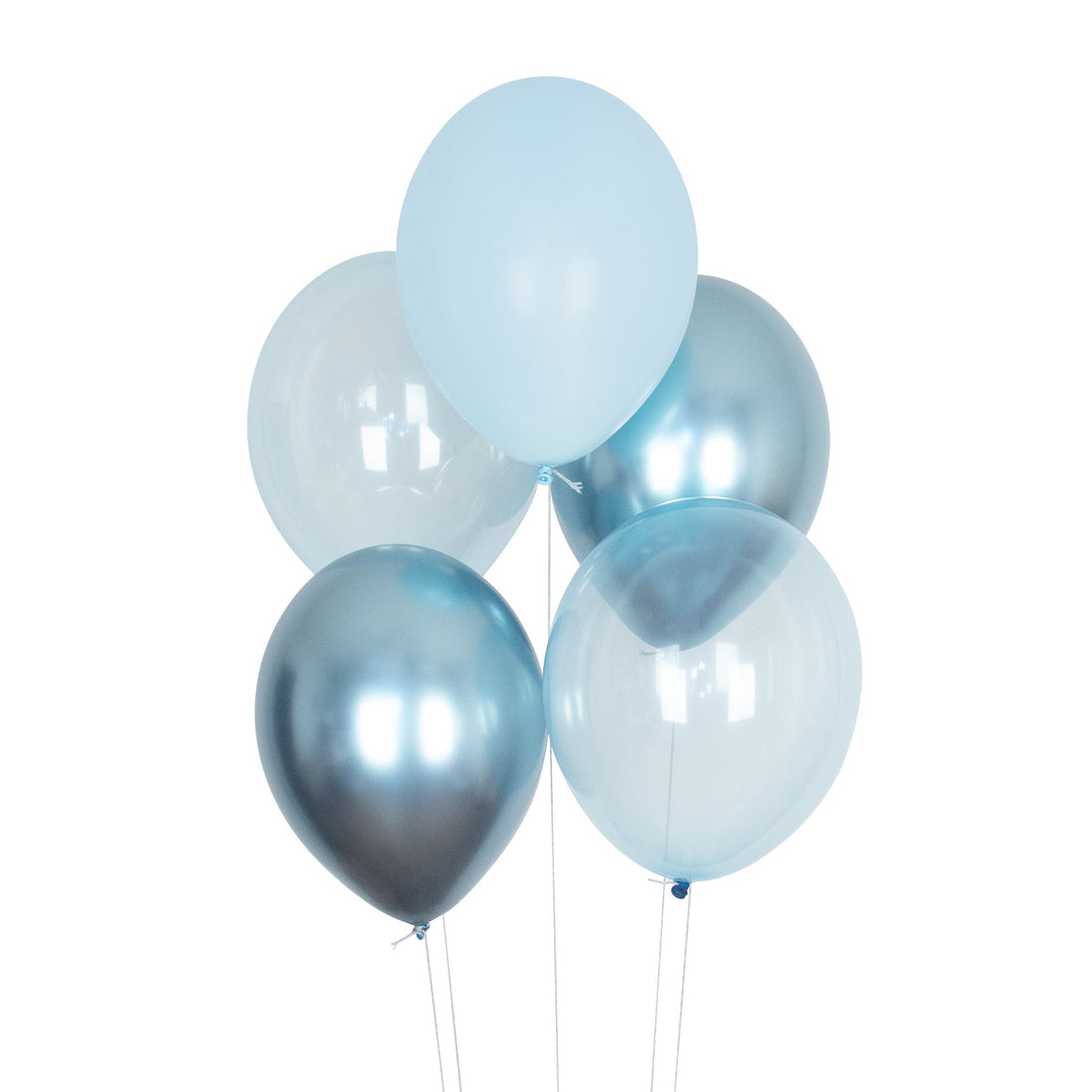 My Little Day ballonger, Blandede blå - 10 stk.