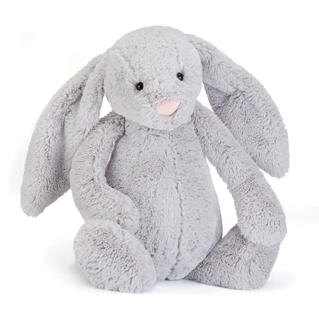Jellycat kosedyr, Bashful sølv kanin - 67 cm