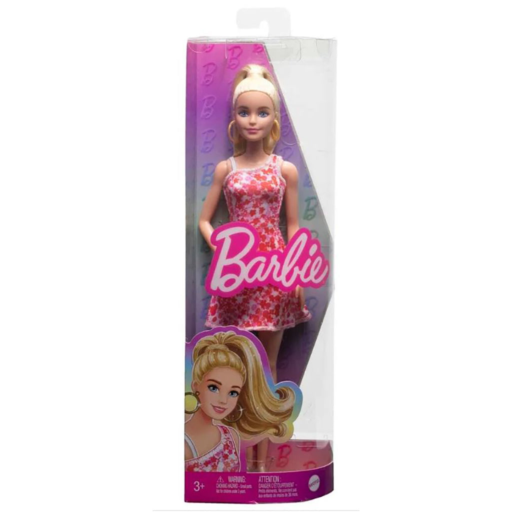 Barbie Fashionista dukke, Småblomstret kjole