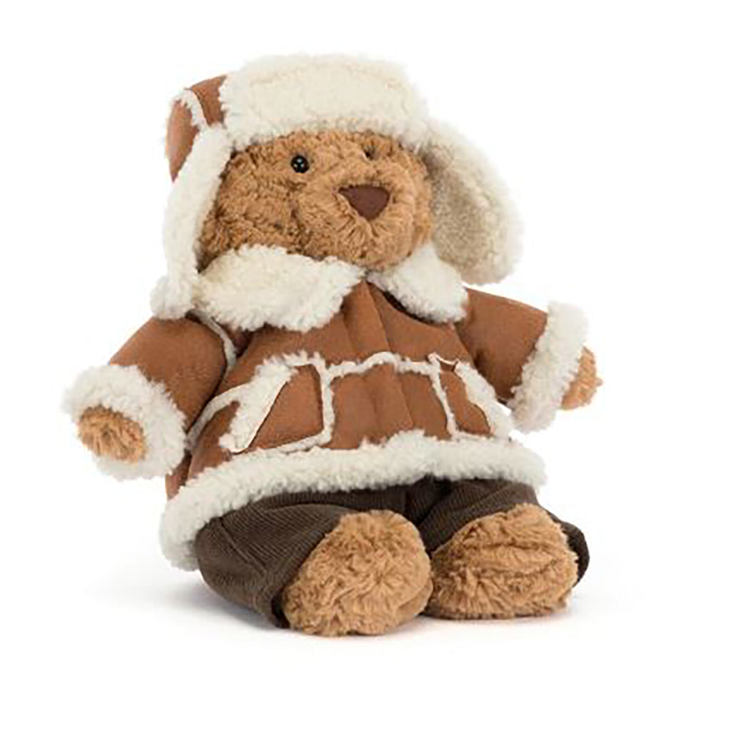 Jellycat-bamse, Bartholomew Bear Alpine - 26 cm