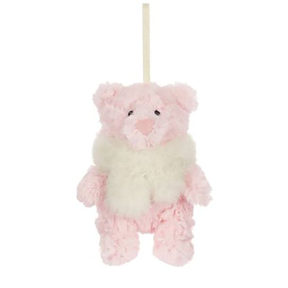 Jellycat julepynt, Leola Bear Winter dekoration - 10 cm