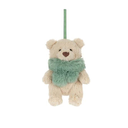 Jellycat julepynt, Bartholomew Bear Jr. Winter-dekorasjon - 10 cm