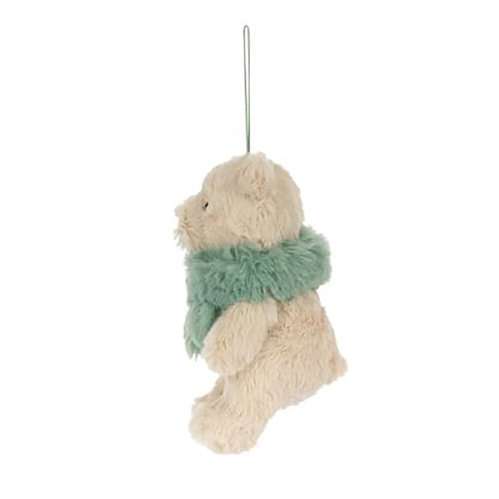 Jellycat julepynt, Bartholomew Bear Jr. Winter-dekorasjon - 10 cm