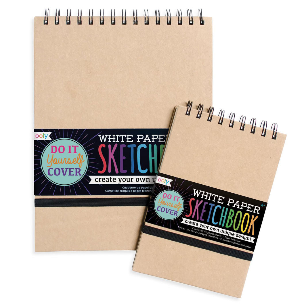 Ooly Skisseblokk - DIY - Hvit 13 x 19 cm