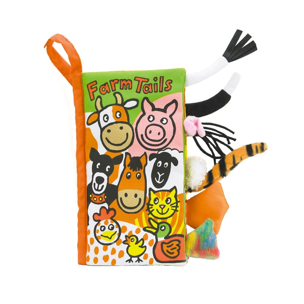 Jellycat aktivitetsbok, halebok - bondegård