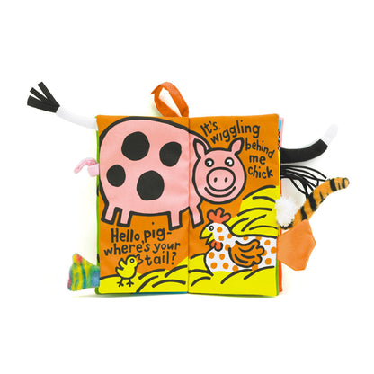 Jellycat aktivitetsbok, halebok - bondegård