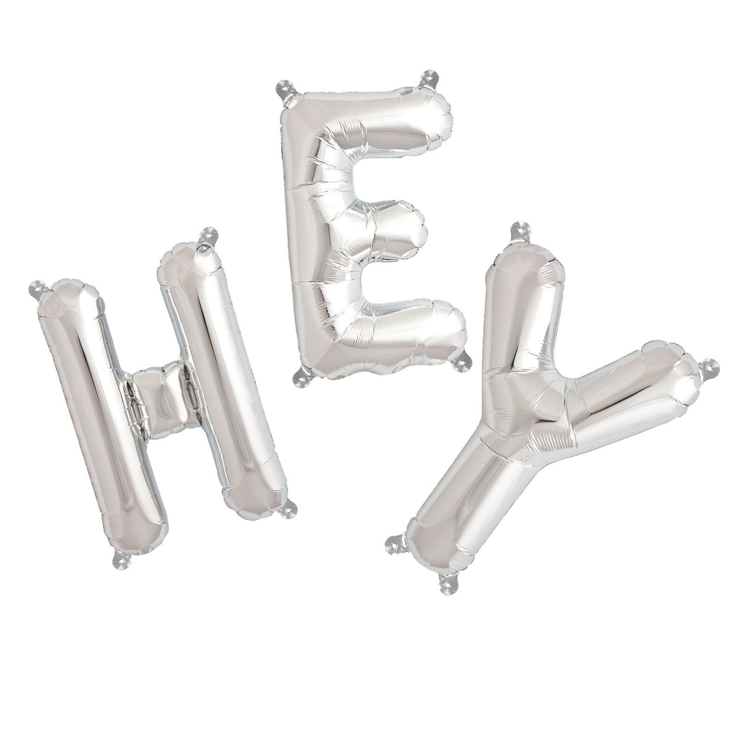 Northstar Balloons, folieballong sølvbokstav - minus Q, Æ, Ø, Å