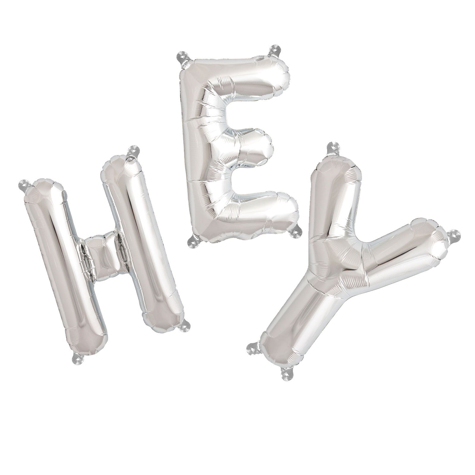 Northstar Balloons, folieballong sølvbokstav - minus Q, Æ, Ø, Å