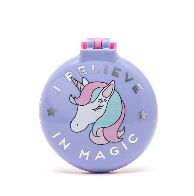 Kidek, Hårbørste med speil, Unicorn