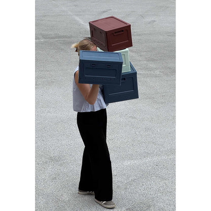 Studio About, Box medium - Mørk blå