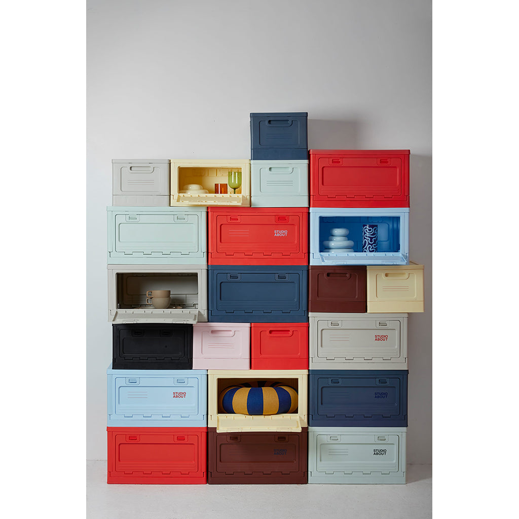 Studio About, Box medium - Mørk blå