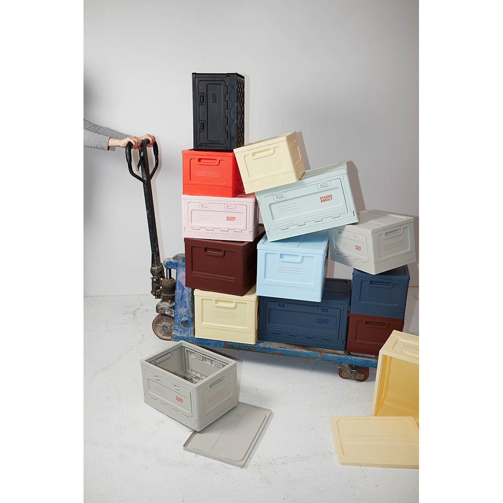 Studio About, Box medium - Mørk blå