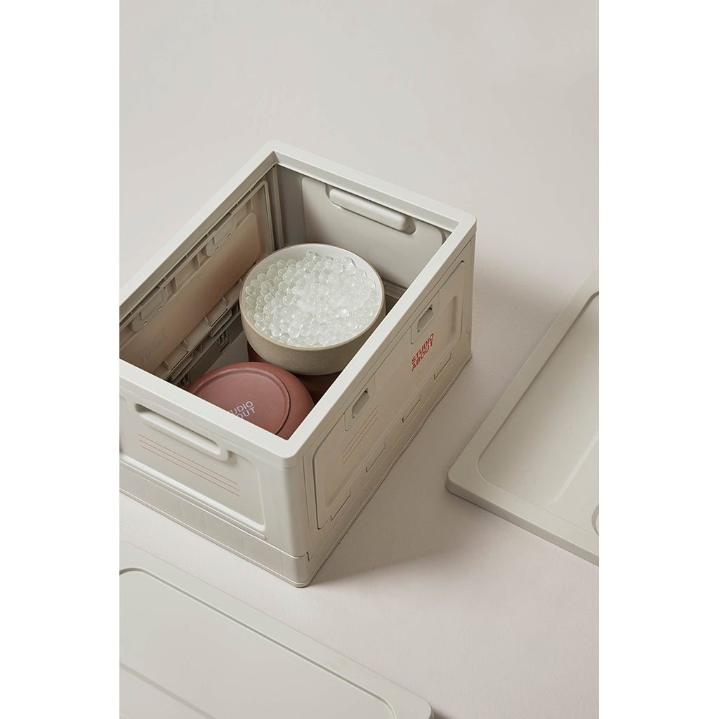 Studio About, Boks medium - Lys grå