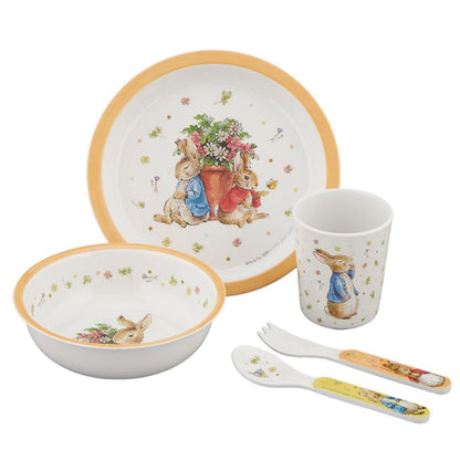 Petit Jour Paris, Peter Kanin barneservise med 5 deler - Aprikos