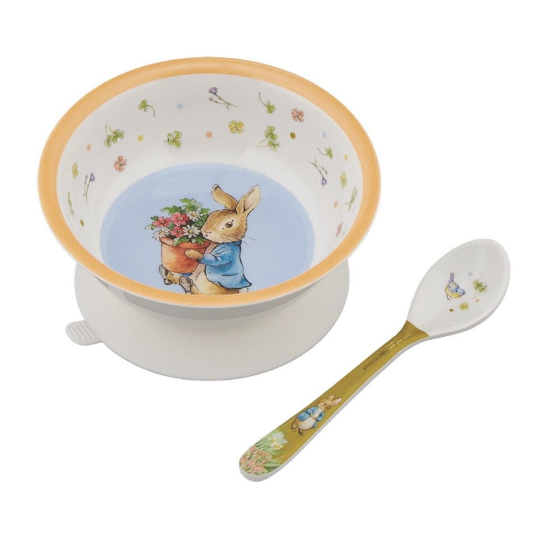 Petit Jour Paris, Peter Kanin skål m. sugekop og ske