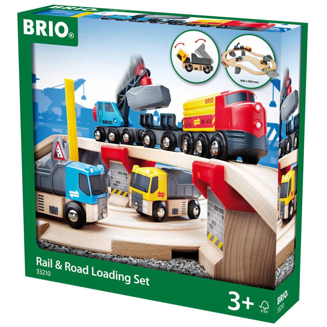 Brio Tog- og veibane, lastesett