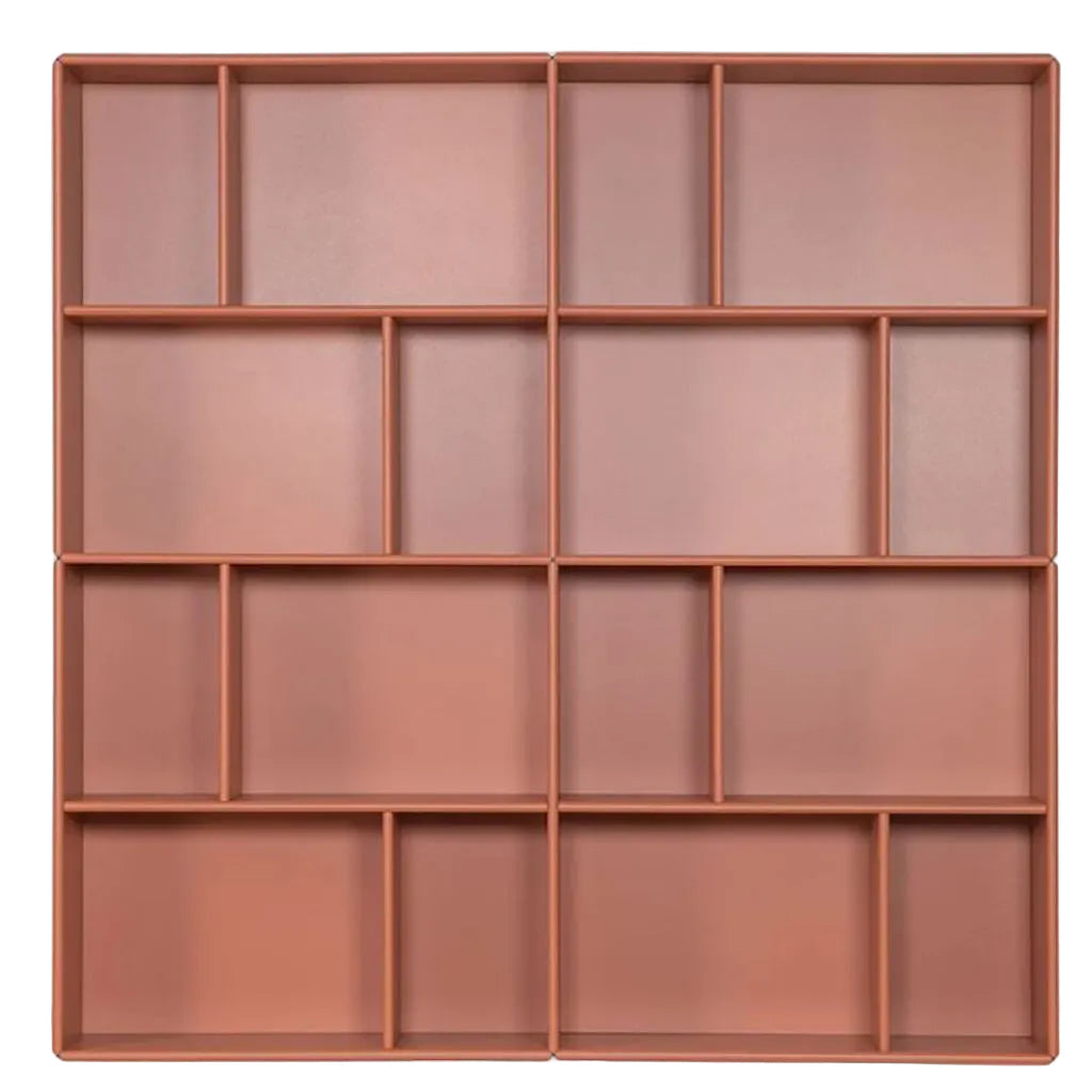 By Aulum Bronx vegghylle, dybde 23 eller 33 cm - Rusty