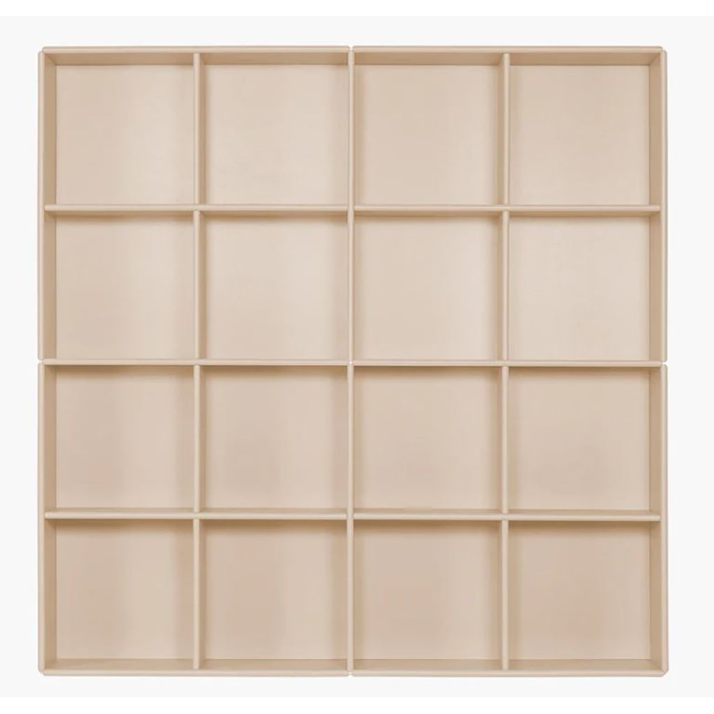 By Aulum Bronx vegghylle, dybde 23 eller 33 cm - Sand
