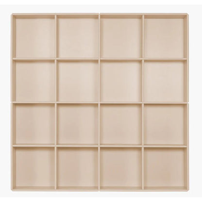 By Aulum Bronx vegghylle, dybde 23 eller 33 cm - Sand LEVERING UKE 32