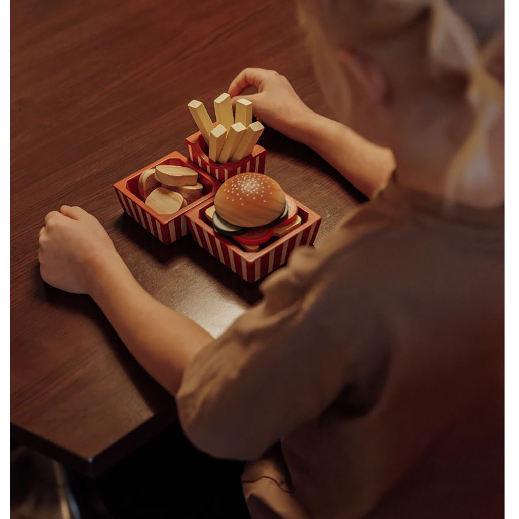 Mamamemo lekemat, Burger-meny