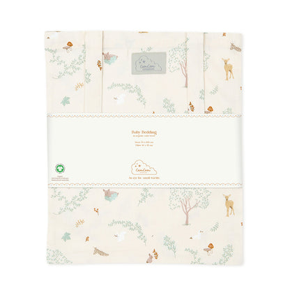 Cam Cam Sengesett, baby, 70x100 cm - GOTS - Woodland