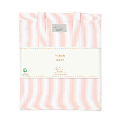 Cam Cam babysengetøy, økologisk, GOTS - Classic Stripes Rose