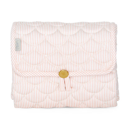 Cam Cam pusleunderlag, quiletet - OCS - Classic Stripes Rose
