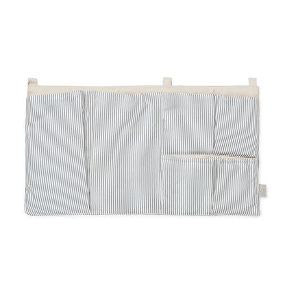 Cam Cam bed pocket, sengelommer i stof, OCS - Classic stripes blue