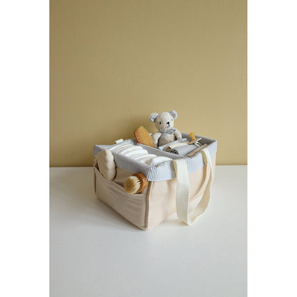 Cam Cam oppbevaringskurv, Caddy - Stripe blue