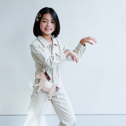 Mimi &amp; Lula, 4 Hårspenner - Horse &amp; Flower Homestead