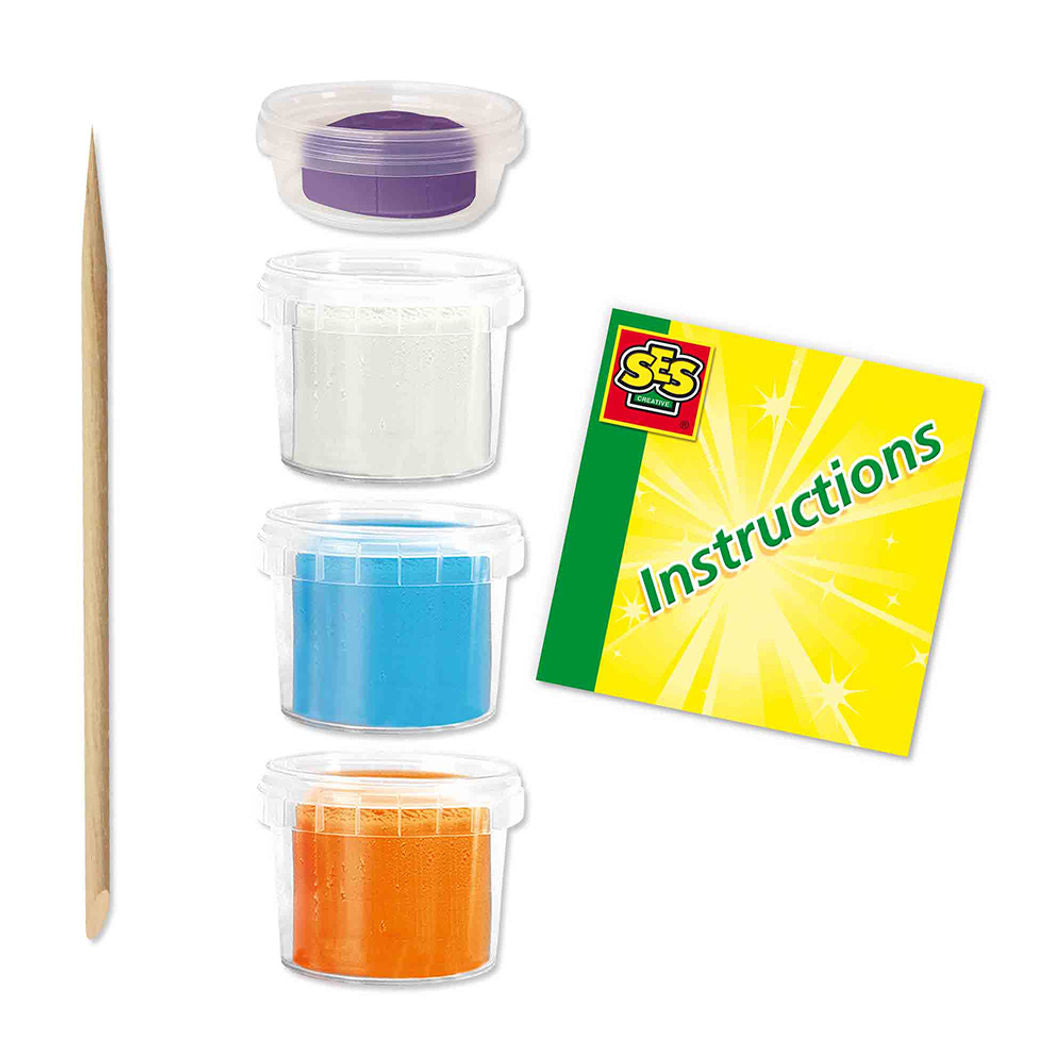 SES Creative Modellervoks, FunDo ville dyr 3x90g-1x40g