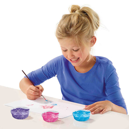 SES Creative Plakatmaling, Glitter 6x45ml