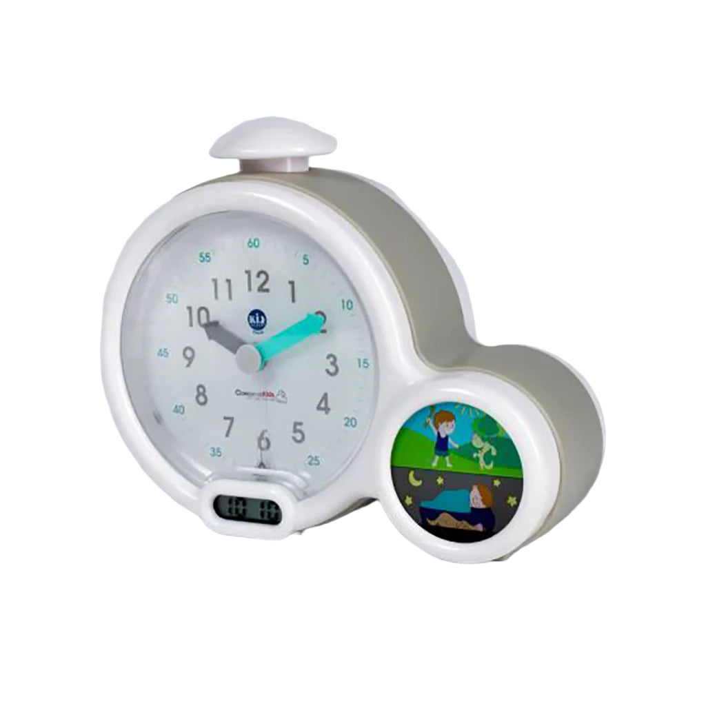 Digitalt vekkeklokke med natt- og dagindikasjon - Grå